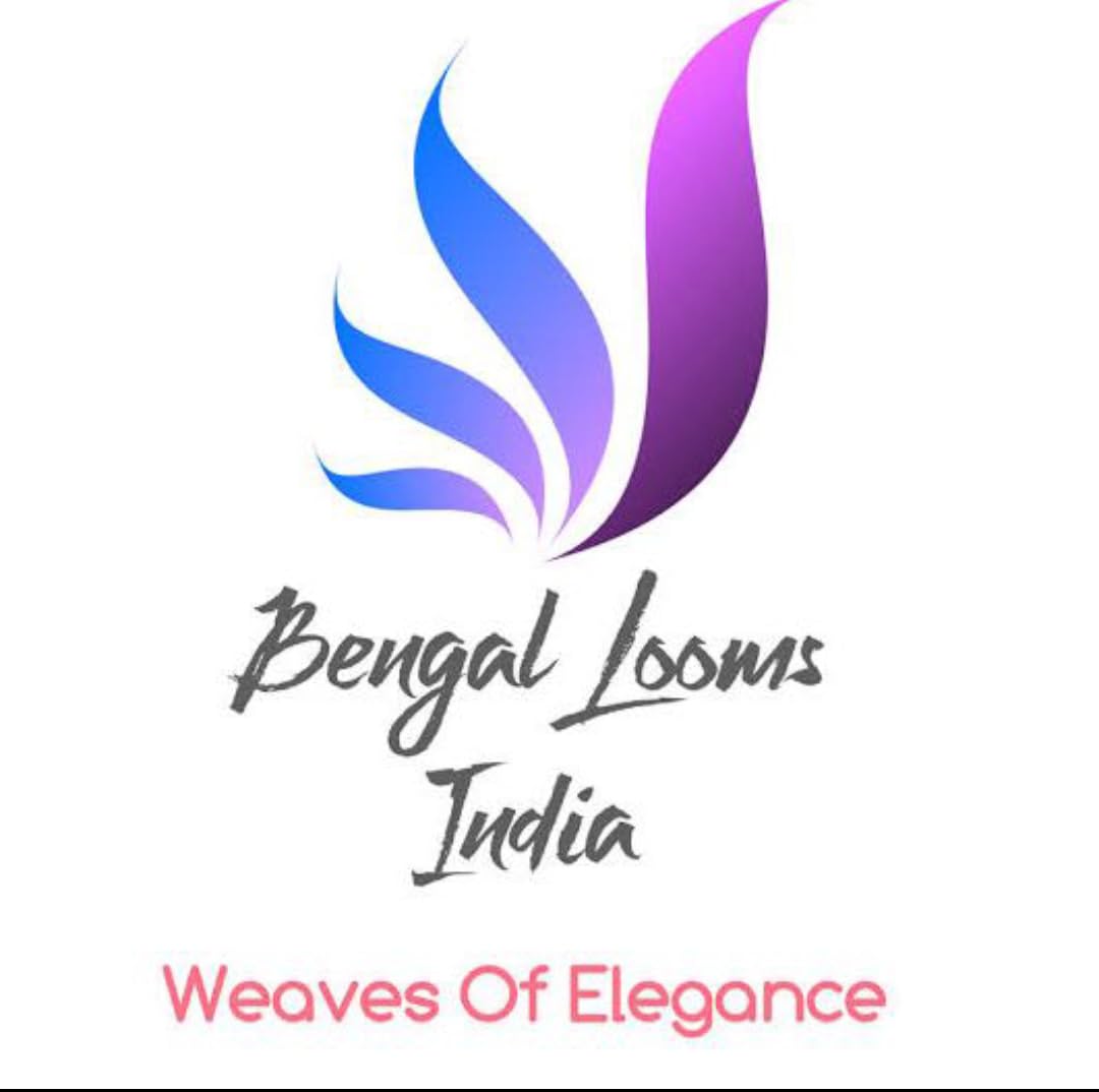 Bengal Looms Dhakai Jamdani Muslin Silk Saree with Blouse – Handwoven Floral Nakshi Design, Minakari Thread Work – Lightweight Traditional Ethnic Saree for Women (Apricot & Beige) - Image 2