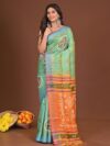 RAMSHYAM COLLECTION WOMEN'S SHARODIYA KATAN KALAKHETRA SAREE