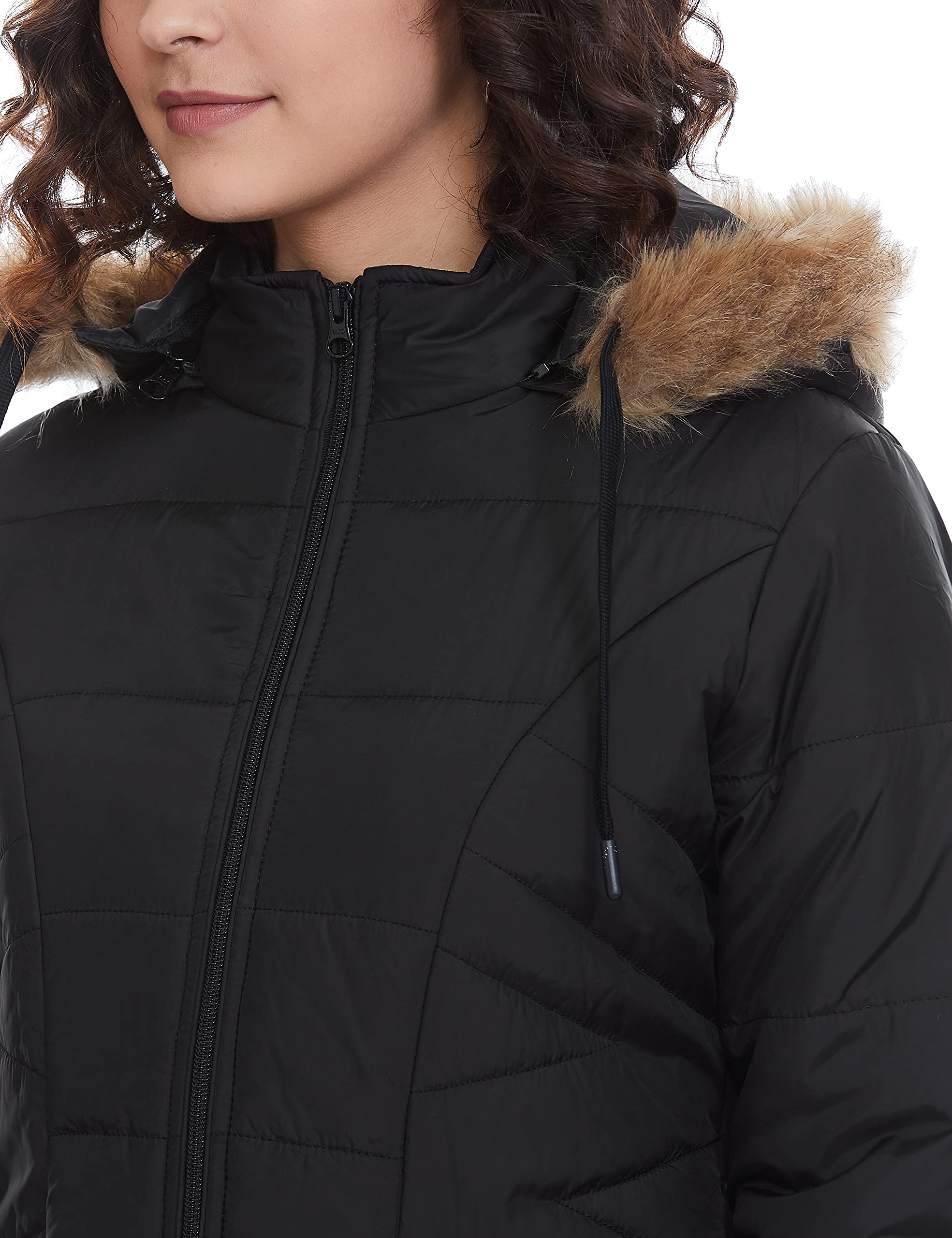 Qube by Fort Collins Women's Cape Jacket (170762_Black_L) - Image 6