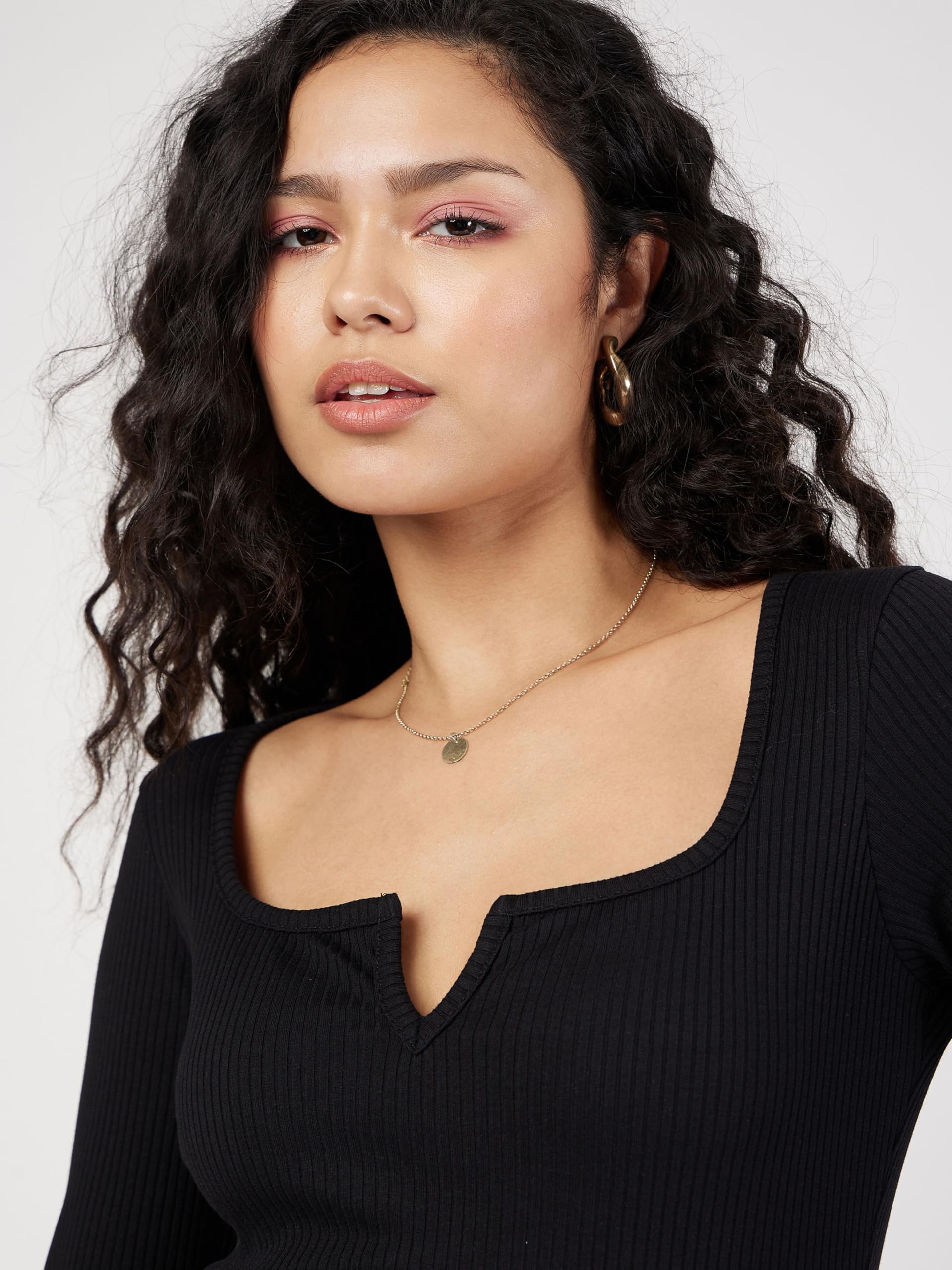 SASSAFRAS Women's Slim Fit Tops (SFTOPS41520 - Image 5